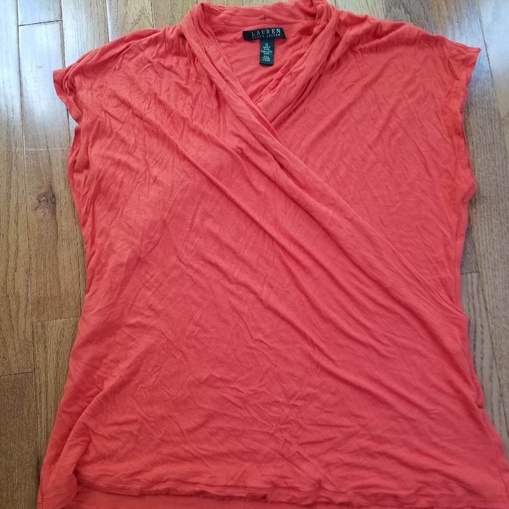 Ralph Lauren Faux Wrap shirt